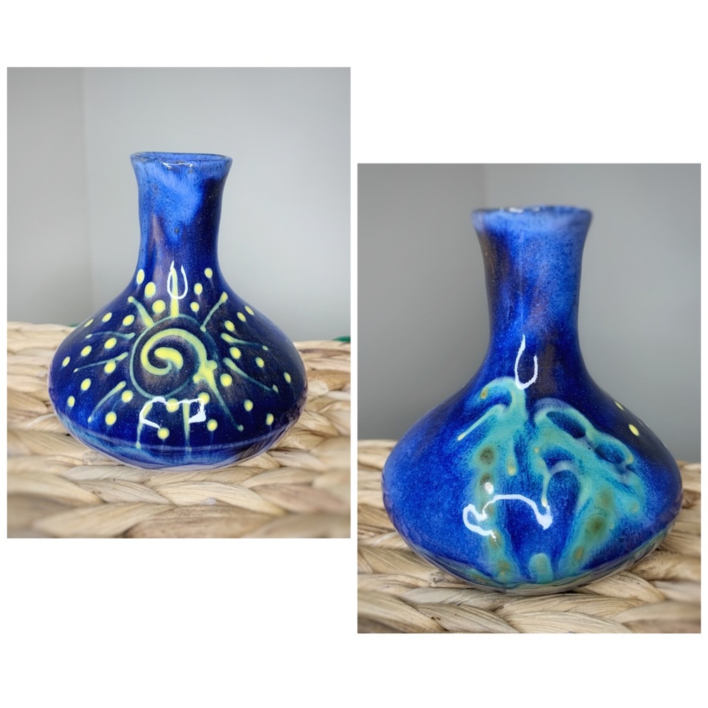 ❌SOLD❌Mini Vase | Southwestern Design - Picture 1 of 7